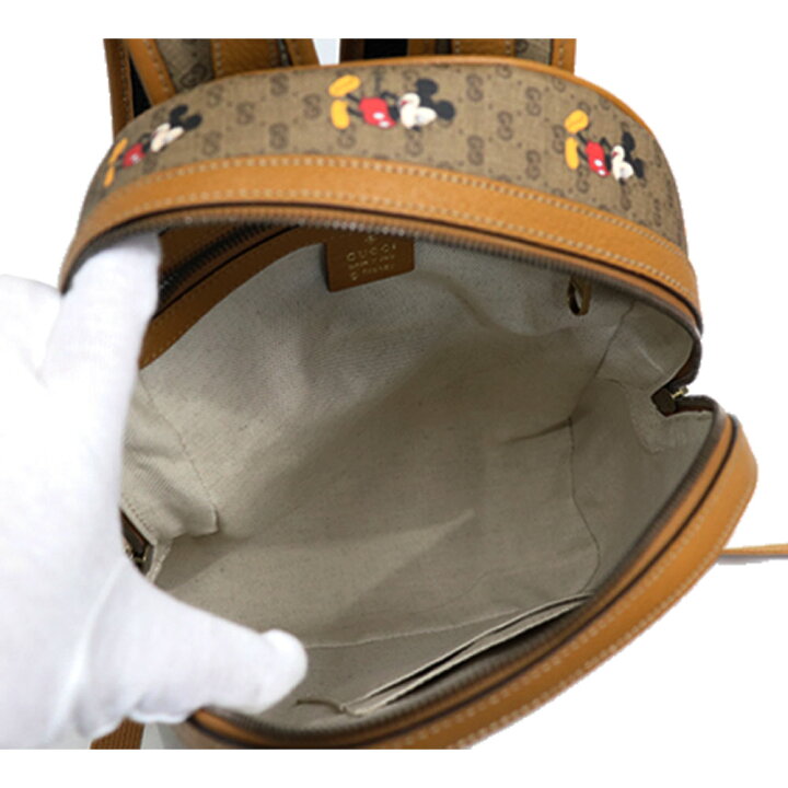 楽天市場】（未使用展示品）グッチ GUCCI ミッキー リュック バック 