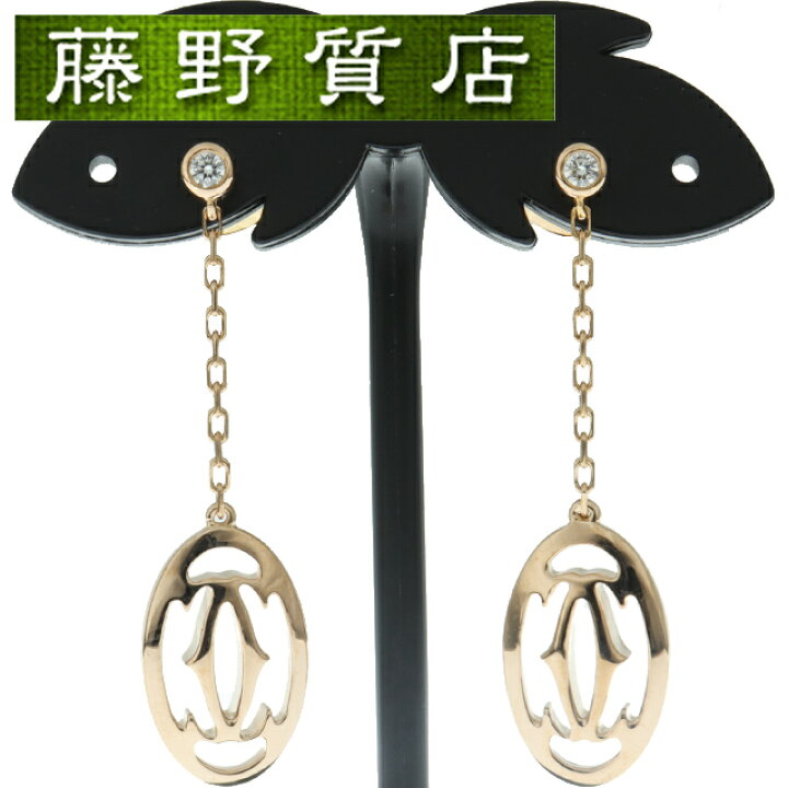 楽天市場】（新品仕上げ済）カルティエ CARTIER ロゴドゥーブル C 