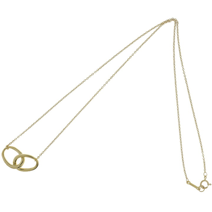 楽天市場】（新品仕上げ済）ティファニー TIFFANY ダブルループ 