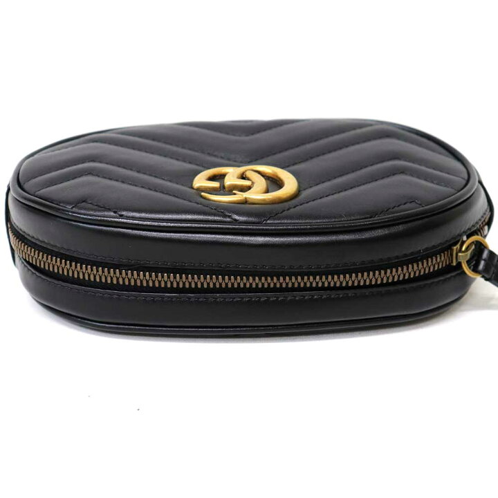 楽天市場】【美品】グッチ GUCCI GGマーモント キルティング バッグ 