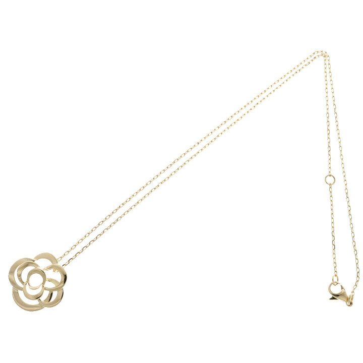 楽天市場】【美品】シャネル CHANEL カメリア ネックレス K18 YG 