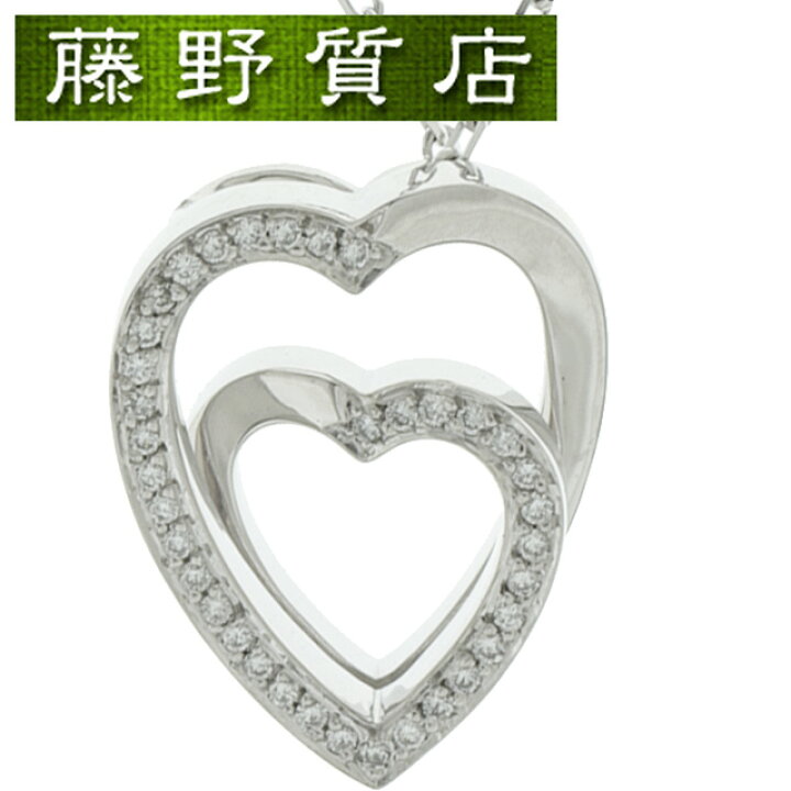 楽天市場】【美品】カルティエ CARTIER インターレース ハート ダイヤ 