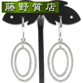 （クリーニング済）ティファニー TIFFANY メトロ ダイヤ ピアス K18 WG ホワイトゴールド ダイヤモンド イヤリング ティファニー ピアス イヤリング 中古 ハイ ブランド 品 18金ピアス ダイヤピアス ダイヤモンドピアス ダイヤドロップピアス ティファニーアクセサリー 8708