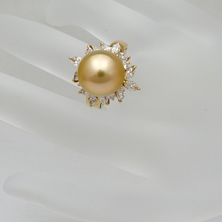 楽天市場】(新品仕上げ済) 希少 ミキモト MIKIMOTO ゴールデン パール 