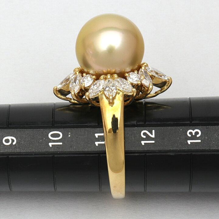 楽天市場】(新品仕上げ済) 希少 ミキモト MIKIMOTO ゴールデン パール  