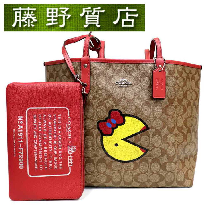 楽天市場】【送料無料】【未使用品】コーチ COACH リバーシブル トート 