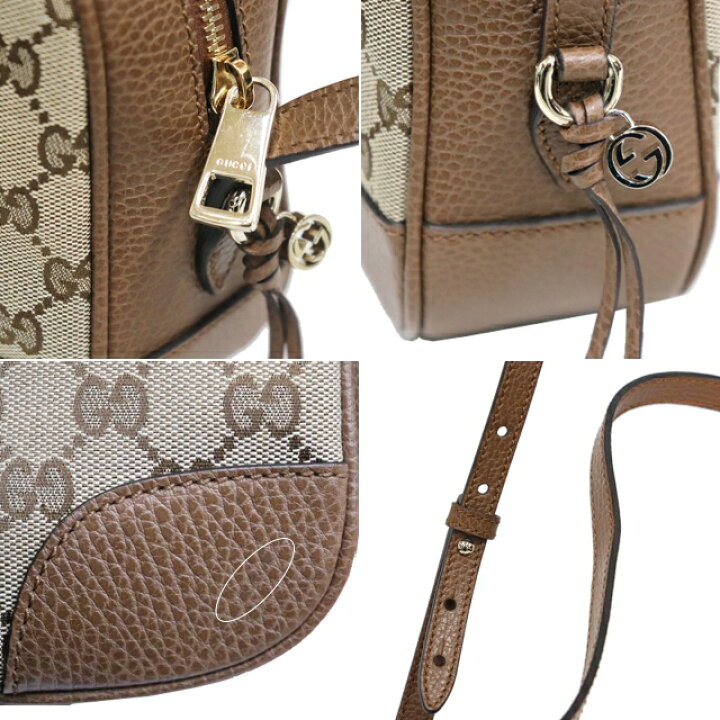楽天市場】（美品）グッチ GUCCI ショルダーバッグ GGキャンバス 