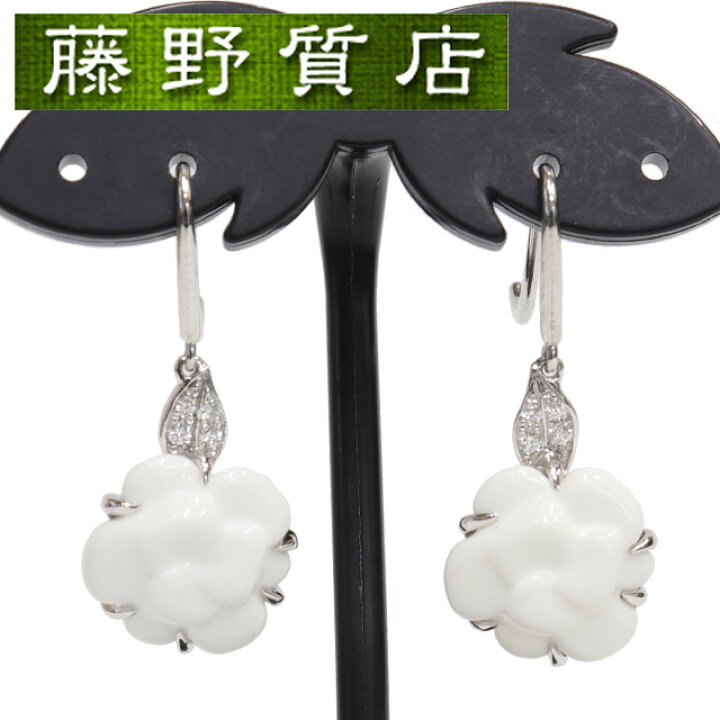 楽天市場】（クリーニング済）シャネル CHANEL カメリア カルセドニー 