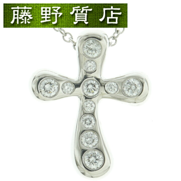 楽天市場】(新品仕上げ済) ティファニー TIFFANY ドッツ クロス ダイヤ  