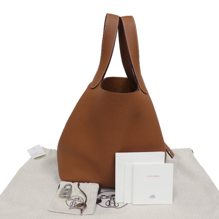 楽天市場】（美品）エルメス HERMES ピコタン ロック MM トリヨン 
