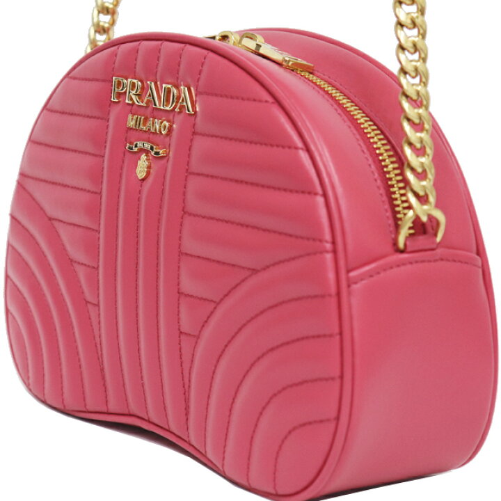 楽天市場】【美品】プラダ PRADA チェーン ショルダー バック レザー 