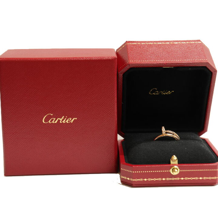 楽天市場】カルティエ CARTIER ジュスト アンクル リング #52 指輪 K18  