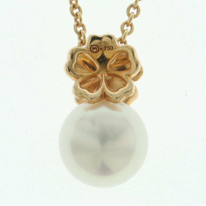 楽天市場】ミキモト MIKIMOTO パール ダイヤ ネックレス K18 PG ピンク 
