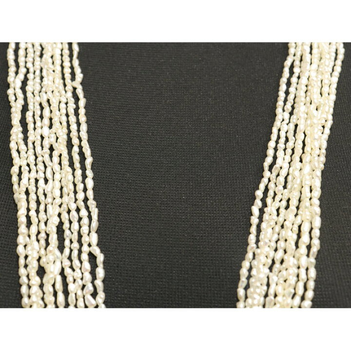 楽天市場】ミキモト MIKIMOTO 10連 淡水パール ネックレス K14 WG 