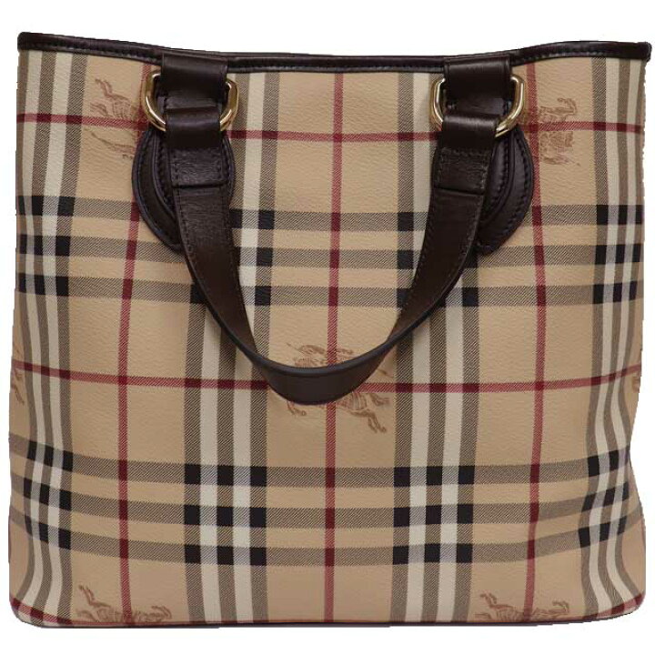 楽天市場】(美品)BURBERRY バーバリー ノバチェック トートバッグ 