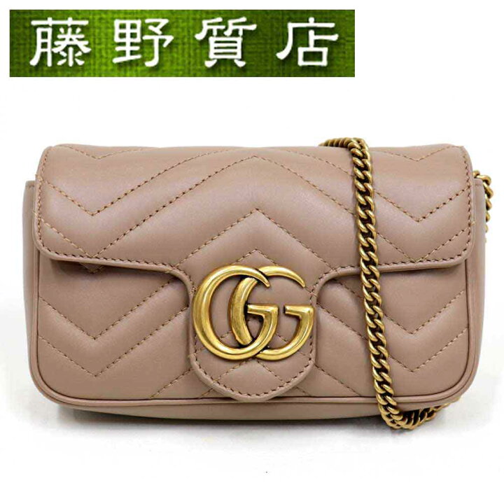 楽天市場】【送料無料】【美品】グッチ GUCCI チェーンショルダー 
