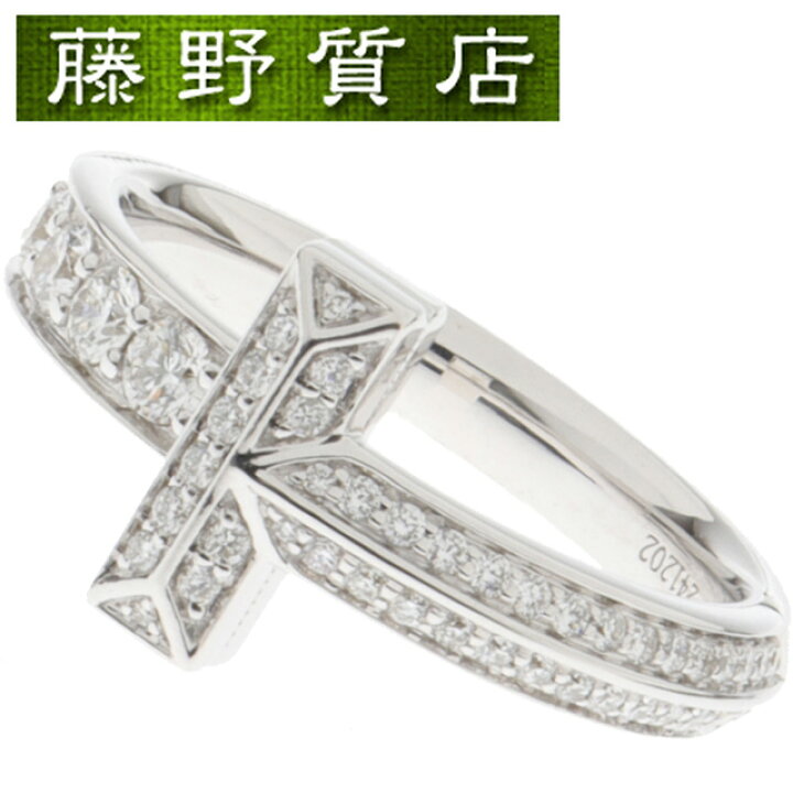 楽天市場】(新品仕上げ済) ティファニー TIFFANY Tワン ナロー ダイヤ 
