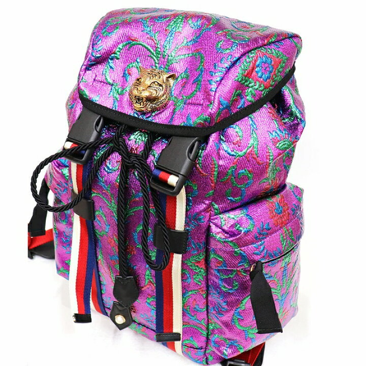 楽天市場】【美品】グッチ GUCCI ブロケードテックパック リュック