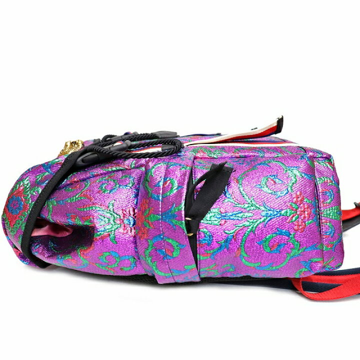 楽天市場】（美品）グッチ GUCCI ブロケードテックパック リュック 