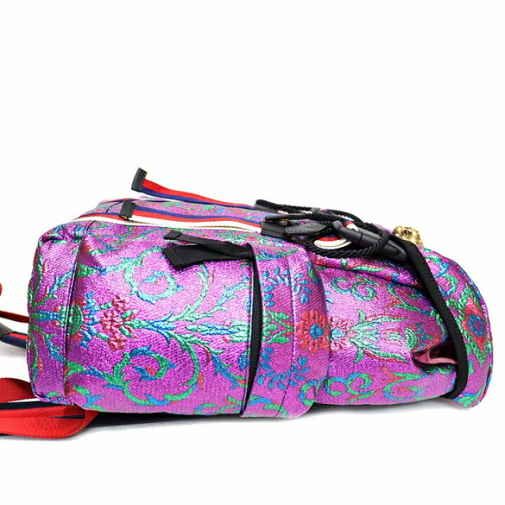 楽天市場】（美品）グッチ GUCCI ブロケードテックパック リュック 