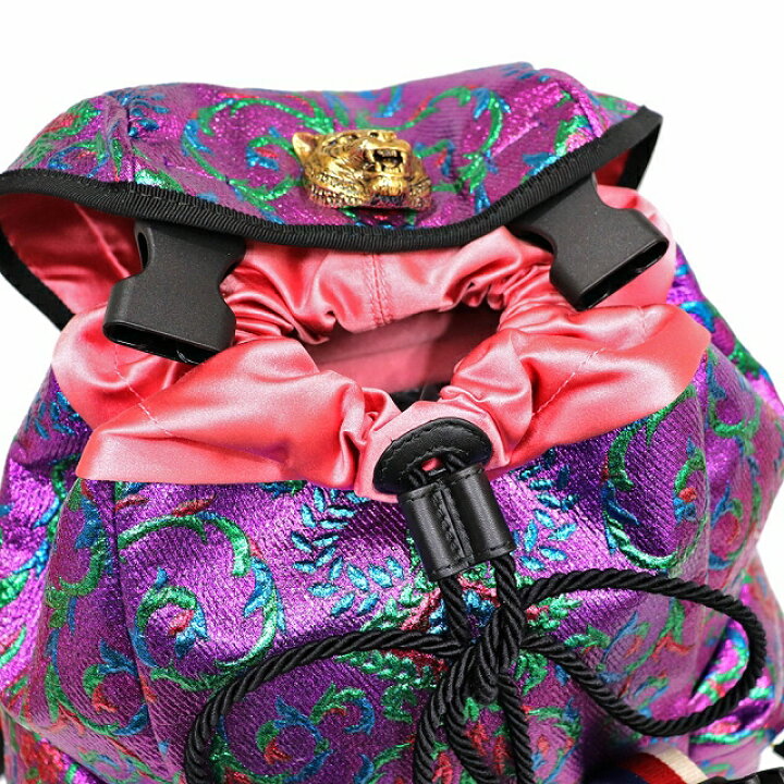 楽天市場】（美品）グッチ GUCCI ブロケードテックパック リュック 