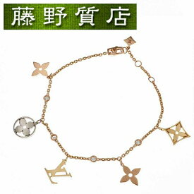 【新品仕上げ済】ルイヴィトン LOUIS VUITTON ブラスレ イディール チャームブレス K18 WG YG PG ダイヤ Q95689 ブレスレット 保証書 8613