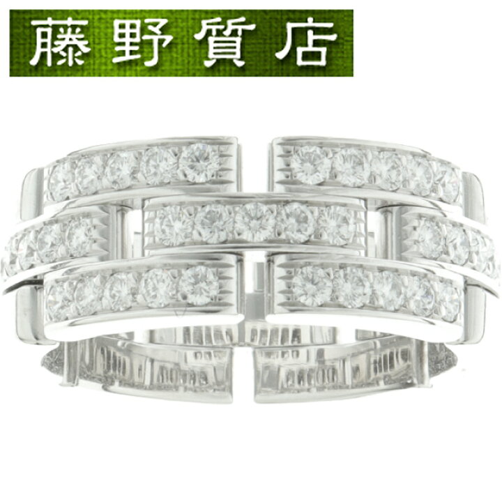楽天市場】カルティエ CARTIER マイヨン パンテール ハーフ ダイヤ 