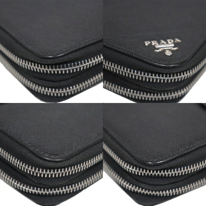 楽天市場】プラダ PRADA ラウンドファスナーウォレット 長財布 