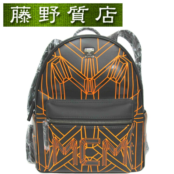 楽天市場】【未使用】エムシーエム MCM ポリアミド バックパック 黒 