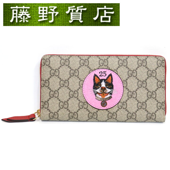 楽天市場】【送料無料】 【新品】グッチ GUCCI ラウンドファスナー長 