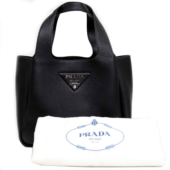 楽天市場】【送料無料】【美品】プラダ PRADA フルー ミディアム  