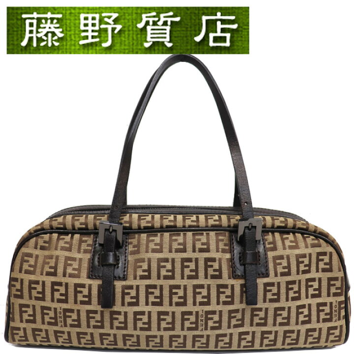 楽天市場】フェンディ FENDI ミニ ボストンバッグ ズッキーノ柄 
