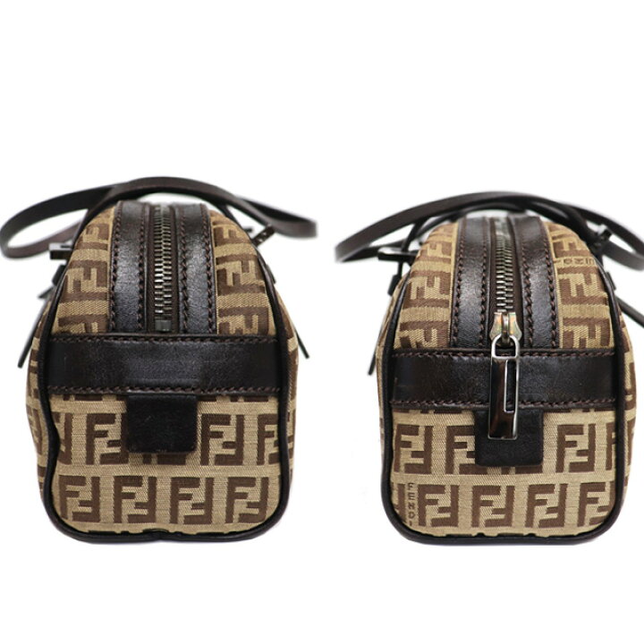 楽天市場】フェンディ FENDI ミニ ボストンバッグ ズッキーノ柄 