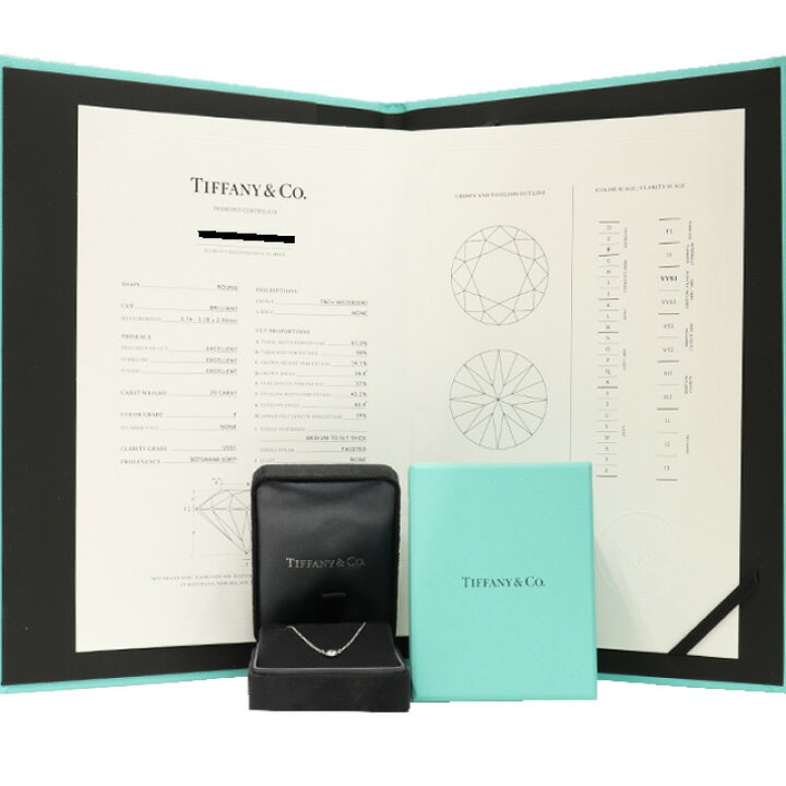 楽天市場】(新品仕上げ済）ティファニー TIFFANY バイザヤード ダイヤ 