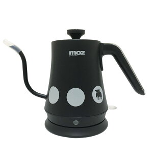 【富士工業公式】【ケトル】 moz ドリップ電気ケトル ブラック 【即日配送】 容量1.0L 【レビューでポイントGET】