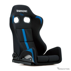 BRIDE ブリッド ガイアス3 GIASIII REIMS FRP製シルバーシェル ブラック&ブルー ロークッション リクライニングシート G62CNF 送料無料(一部地域除く)