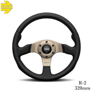 �y���K�A���i�zMOMO ���� �X�e�A�����O �n���h�� RACE 2.0 ���[�X R-2 320mm R-2 ��������(����E��������)