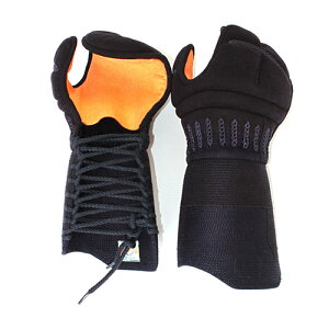 剣道 防具 (単品) 3mmミシン刺 総紺クラリーノ甲手 (小学生-一般向け) ネーム有り 剣道具 P-7 剣道