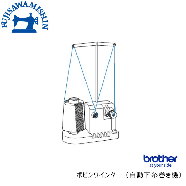 楽天市場】brother ブラザー 〈ボビンワインダー 下糸巻き装置〉純正品 