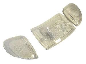 nakira カスタム定番! クリアレンズ JOG Z テールランプ ウインカー レンズ SA04J ジョグ Z2 (クリア)