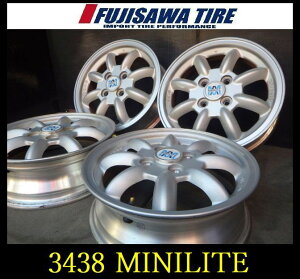 �y3438�zA�������� ��MINILITE 8�{�X�|�[�N��14x4.5J 4�� 100 +45��4�{ 3438-26