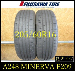 �yA248�zG������������2023�N���� ��7.5���R��MINERVA F209��205/60R16��2�{ A248-2026