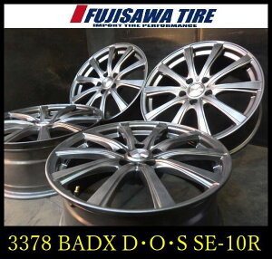 �y3378�zB������������BADX D.O.S SE-10R��18x7.5J 5�� PCD114.3 +38��4�{ 3378