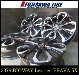 �y3379�zB������������BIGWAY Leyssen PRAVA 5X��18x7.0J 5�� PCD114.3 +47��4�{ 3379