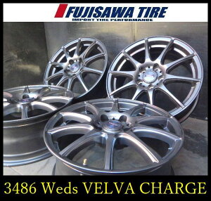 �y3486�zB������������Weds VELVA CHARGE��17x7.0J 5�� PCD114.3 +39��4�{ 3486