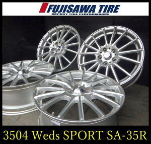 �y3504�zB������������Weds Sport SA-35R��17x7.0J 5�� PCD114.3 +48��4�{ 3504