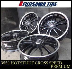 �y3550�zB������������HOT STUFF CROSS SPEED PREMIUM-6Light��16x5.0J 4�� PCD100 +45��4�{ 3550