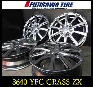 �y3640�zJ������������YFC GRASS ZX��14x4.5J 4�� PCD100 +45��4�{ 3640