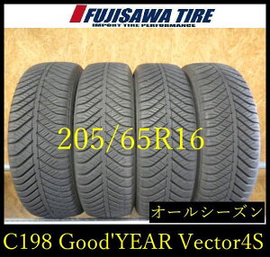 �yC198�zG������������2024�N���� ��8���R��Good'YEAR Vector 4Seasons��205/65R16��4�{ C198-26