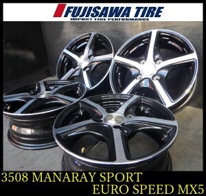 �y3508�zB������������MANARAY SPORT EUROSPEED MX5��13x5.0B 4�� PCD100 +35��4�{ 3508